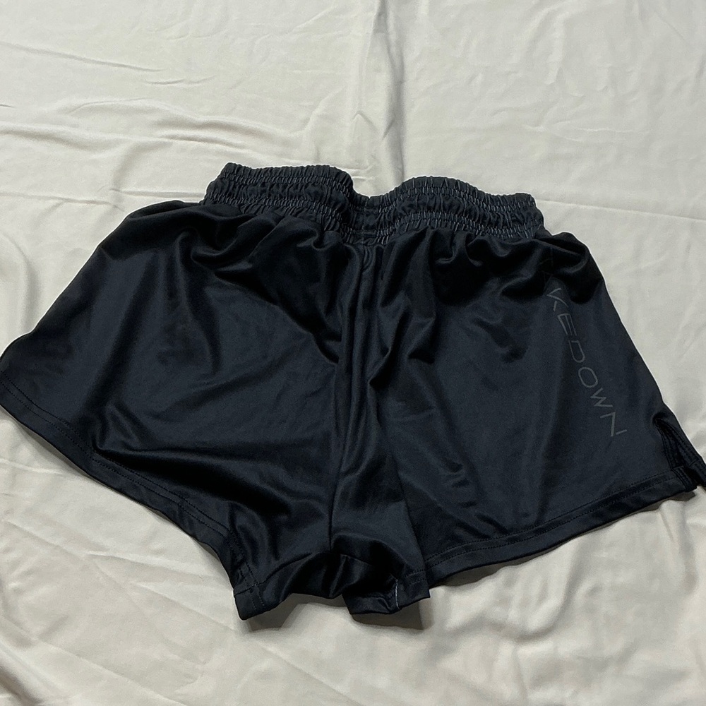 Sleek Black Women's Athletic Shorts